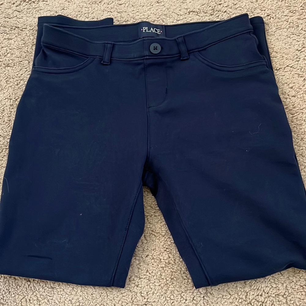 Girl's Navy Blue Pants